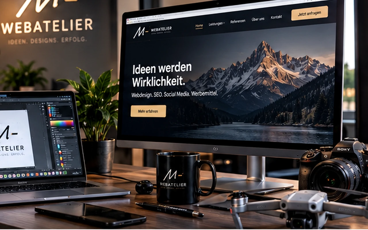 M Webatelier – kreative Webdesign- und Digitalagentur